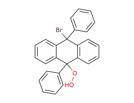 10-bromo-9,10-diphenyl-9,10-dihydro-[9]anthryl hydroperoxide