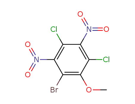 2-bromo-4,6-dichloro-3,5-dinitro-anisole