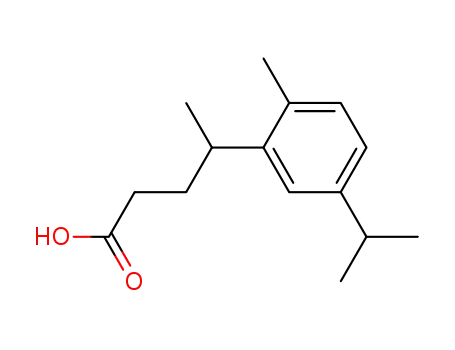 4-(5-isopropyl-2-methyl-phenyl)-valeric acid