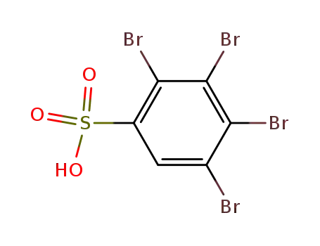 2,3,4,5-tetrabromo-benzenesulfonic acid