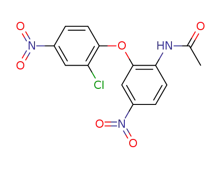acetic acid-[2-(2-chloro-4-nitro-phenoxy)-4-nitro-anilide]