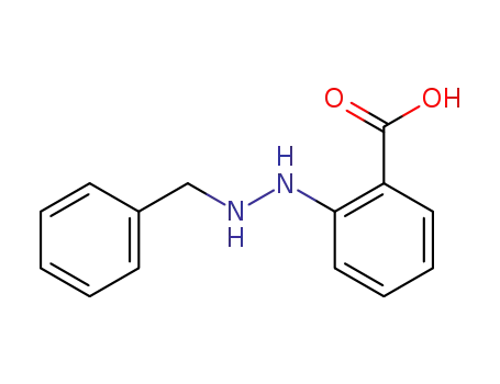 Benzoic acid, 2-[2-(phenylmethyl)hydrazino]-