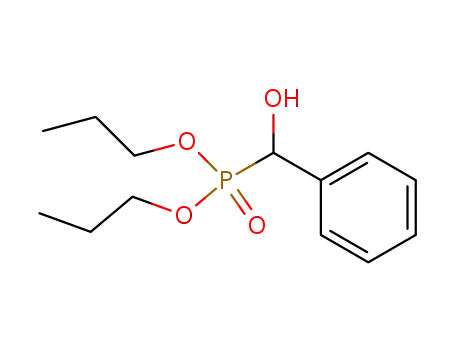 Phosphonic acid, (hydroxyphenylmethyl)-, dipropyl ester