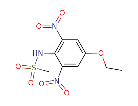 methanesulfonic acid-(4-ethoxy-2,6-dinitro-anilide)