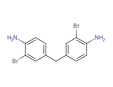 4-[(4-amino-3-bromo-phenyl)methyl]-2-bromo-aniline cas  5329-22-6
