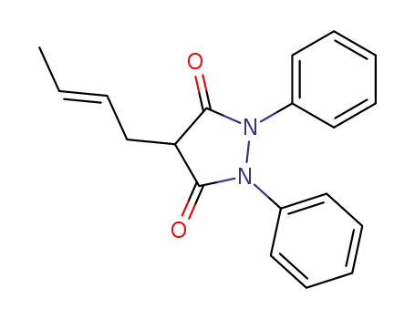 4-but-2-enyl-1,2-diphenyl-pyrazolidine-3,5-dione