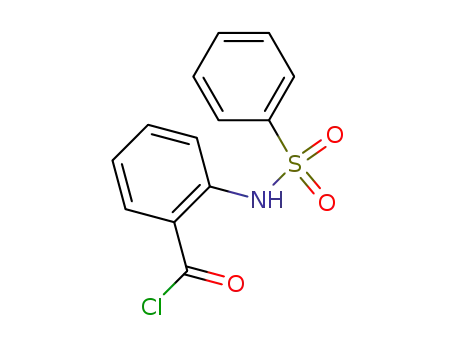 Benzoyl chloride, 2-[(phenylsulfonyl)amino]-