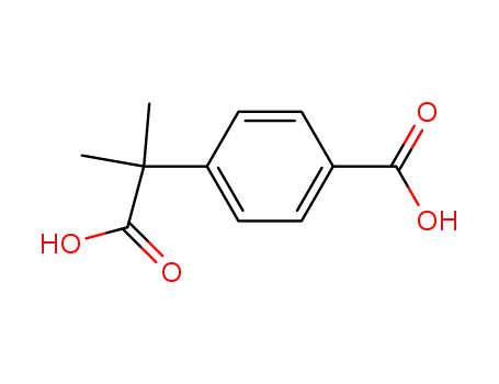 2-(4-carboxy-phenyl)-2-methyl-propionic acid