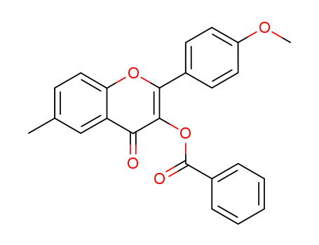 3-benzoyloxy-2-(4-methoxy-phenyl)-6-methyl-chromen-4-one