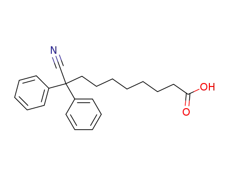 9-cyano-9,9-diphenyl-nonanoic acid