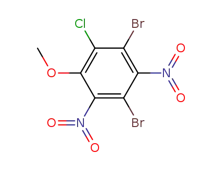 3,5-dibromo-2-chloro-4,6-dinitro-anisole