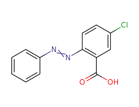 5-chloro-2-phenylazo-benzoic acid