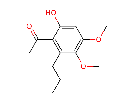 1-(6-hydroxy-3,4-dimethoxy-2-propyl-phenyl)-ethanone