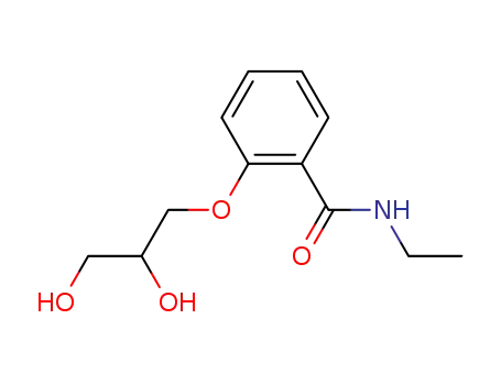 2-(2,3-dihydroxy-propoxy)-benzoic acid ethylamide