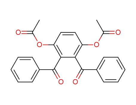 1,4-diacetoxy-2,3-dibenzoyl-benzene