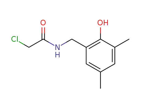 chloro-acetic acid-(2-hydroxy-3,5-dimethyl-benzylamide)