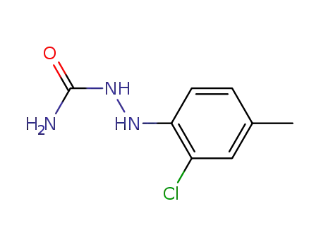 Molecular Structure of 860002-00-2 (1-(2-chloro-4-methyl-phenyl)-semicarbazide)