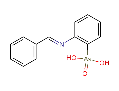 Molecular Structure of 55509-30-3 ((2-benzylidenamino-phenyl)-arsonic acid)
