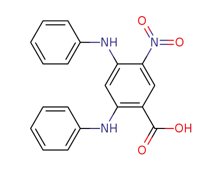 2,4-dianilino-5-nitro-benzoic acid