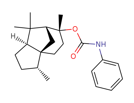 (8a<i>S</i>)-6<i>c</i>-phenylcarbamoyloxy-3<i>c</i>.6<i>t</i>.8.8-tetramethyl-(8a<i>rH</i>)-octahydro-3<i>H</i>-3a<i>t</i>.7<i>t</i>-methano-azulene