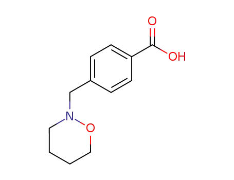 4-[1,2]oxazinan-2-ylmethyl-benzoic acid