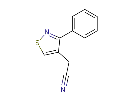 (3-phenyl-isothiazol-4-yl)-acetonitrile