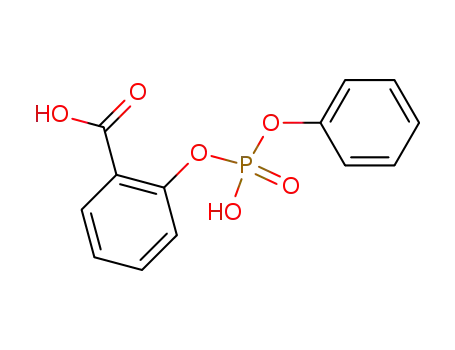 2-(hydroxy-phenoxy-phosphoryloxy)-benzoic acid