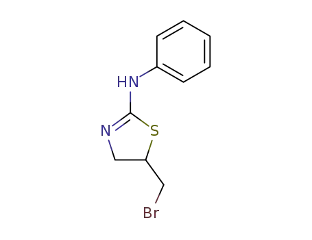 (5-bromomethyl-4,5-dihydro-thiazol-2-yl)-phenyl-amine