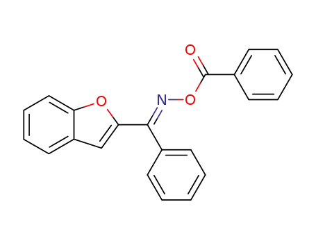 benzofuran-2-yl-phenyl ketone-((<i>E</i>)-<i>O</i>-benzoyl oxime )