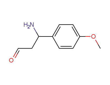 3-amino-3-(4-methoxy-phenyl)-propionaldehyde