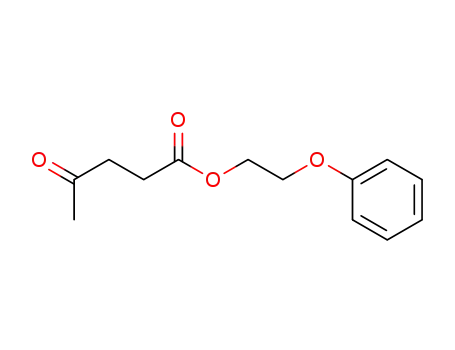 Molecular Structure of 60359-45-7 (Pentanoic acid, 4-oxo-, 2-phenoxyethyl ester)