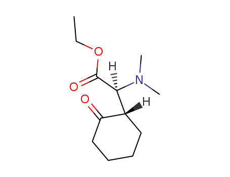 (<i>RS</i>)-dimethylamino-((<i>RS</i>)-2-oxo-cyclohexyl)-acetic acid ethyl ester