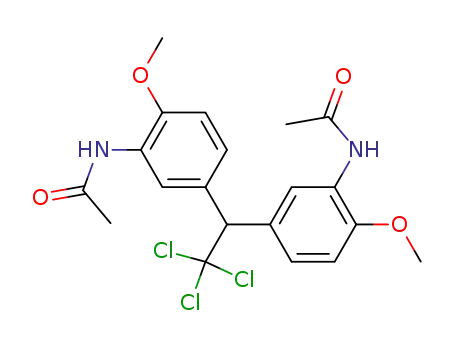 2,2-bis-(3-acetylamino-4-methoxy-phenyl)-1,1,1-trichloro-ethane