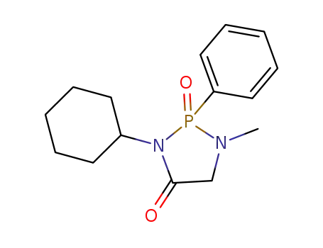 1,3,2-Diazaphospholidin-4-one, 3-cyclohexyl-1-methyl-2-phenyl-,
2-oxide