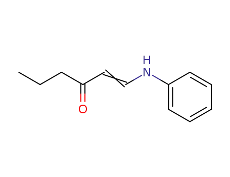 1-anilino-hex-1-en-3-one