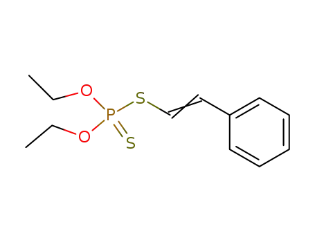 O,O-Diethyl-S-β-styryl-phosphor-dithioester