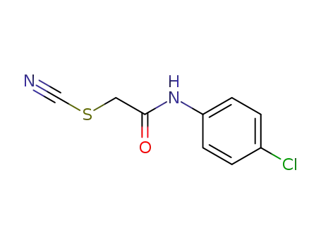 Molecular Structure of 99067-51-3 (thiocyanato-acetic acid-(4-chloro-anilide))