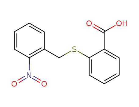 2-(2-nitro-benzylsulfanyl)-benzoic acid