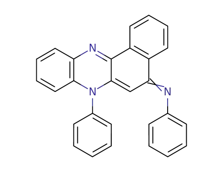 phenyl-(7-phenyl-7<i>H</i>-benzo[<i>a</i>]phenazin-5-ylidene)-amine