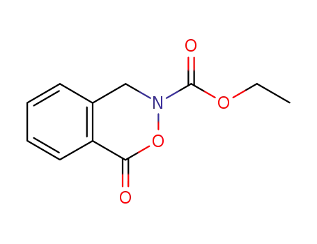 Molecular Structure of 62758-34-3 (3H-2,3-Benzoxazine-3-carboxylic acid, 1,4-dihydro-1-oxo-, ethyl ester)