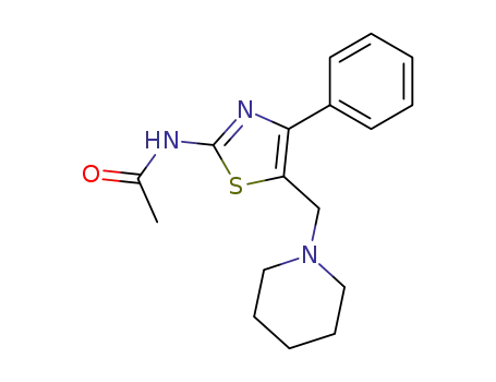 <i>N</i>-(4-phenyl-5-piperidin-1-ylmethyl-thiazol-2-yl)-acetamide