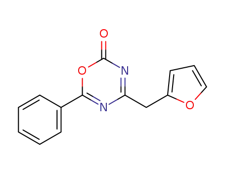 Molecular Structure of 19746-94-2 (4-furfuryl-6-phenyl-[1,3,5]oxadiazin-2-one)