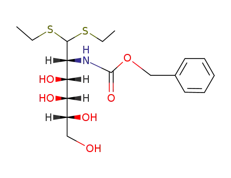 2-benzyloxycarbonylamino-2-deoxy-D-galactose-diethyldithioacetal