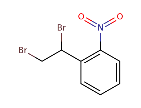 Molecular Structure of 53534-15-9 (Benzene, 1-(1,2-dibromoethyl)-2-nitro-)