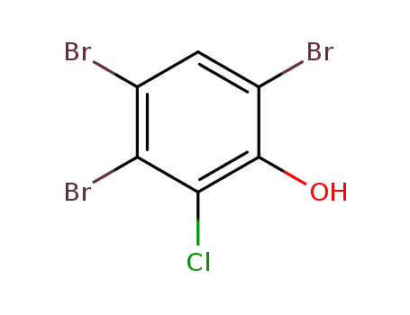 3,4,6-tribromo-2-chloro-phenol