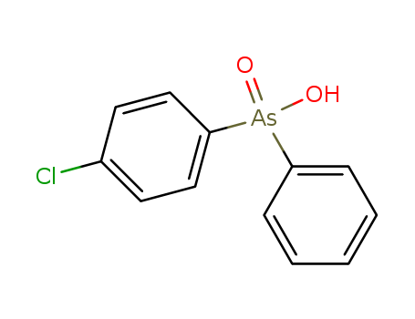 Molecular Structure of 108565-43-1 (Arsinic acid, (4-chlorophenyl)phenyl-)