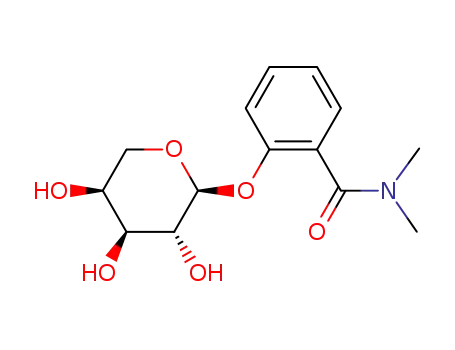 2-α-L-arabinopyranosyloxy-benzoic acid dimethylamide