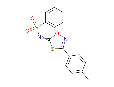 <i>N</i>-(3-<i>p</i>-tolyl-[1,4,2]oxathiazol-5-ylidene)-benzenesulfonamide