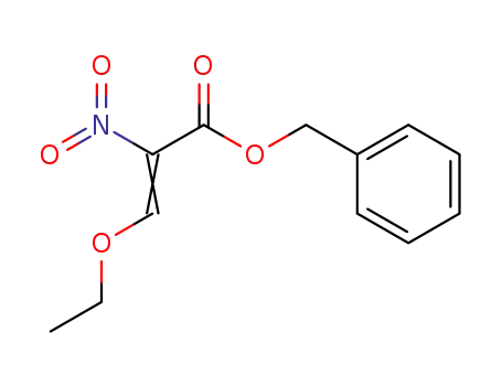 (Z)-3-Ethoxy-2-nitro-acrylic acid benzyl ester