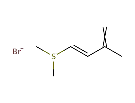 dimethyl-(3-methyl-buta-1,3-dien-<i>t</i>-yl)-sulfonium; bromide